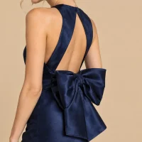 Skyline Bow-Back Maxi Dress, close-up of the detail